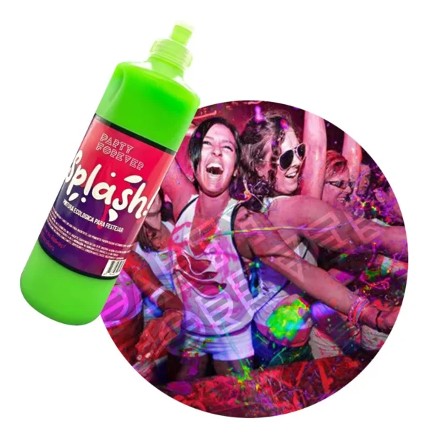 10 Pinturas Fluo Splash Colores Cotillon Recibimiento Upd