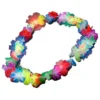 Collar Flores Hawaiano Luminoso Led Disfraz Cotillon Fiesta