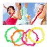 Collar Hawaiano Multicolor - Flores Cotillon X 25u