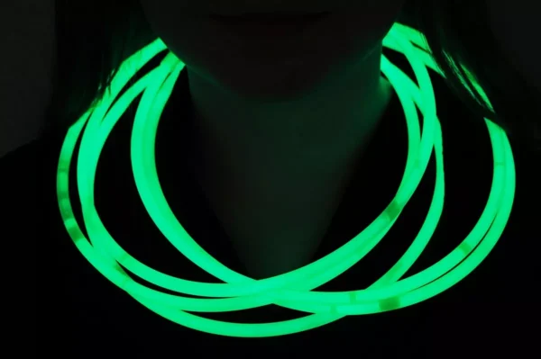 Collares Luminosos Quimicos Cotillon Neon Glow X25 Unidades - Imagen 2