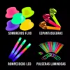 Combo Cotillon Led Luminoso 50 Personas - Led+fluo+neon - Imagen 3