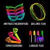 Combo Cotillon Luminoso Led 240 Articulos + Corona Y Labial! - Imagen 6