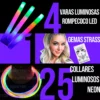Combo Cotillon Luminoso Premium 100 Personas 260 Art - Imagen 2