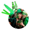 Combo Kit Estandar Fluo Sombrero San Patricio St Patrick