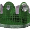 Corona Rey Con Abrojo Lentejuelas - Cotillon Carioca - Imagen 2