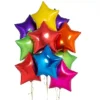 Globo Metalizado Estrella 23cm Colores Surtidos Cotillon