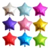 Globo Metalizado Estrella 23cm Colores Surtidos Cotillon - Imagen 2
