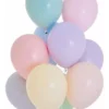 Globos Pastel Colores Surtidos 23 Cm - 9 Pulgadas X 50u