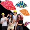 Sombreros Gorros Cowboy Fluo Cotillon - Fiesta Fluo X10