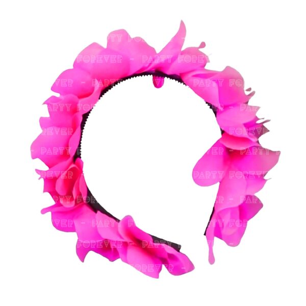 Vincha Flores Hawai Colores Fluo Cotillon Carioca - Imagen 6
