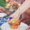 Vela Sparkle de Numeros Estrellitas Cotillon Cumpleaños - Imagen 2
