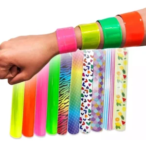pulseras magicas surtidas fluo y estampadas