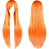 peluca-larga-naranja