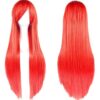 peluca-larga-rojo
