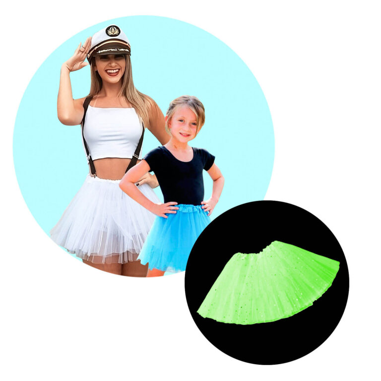 Pollera-VerdeLima-Brillos