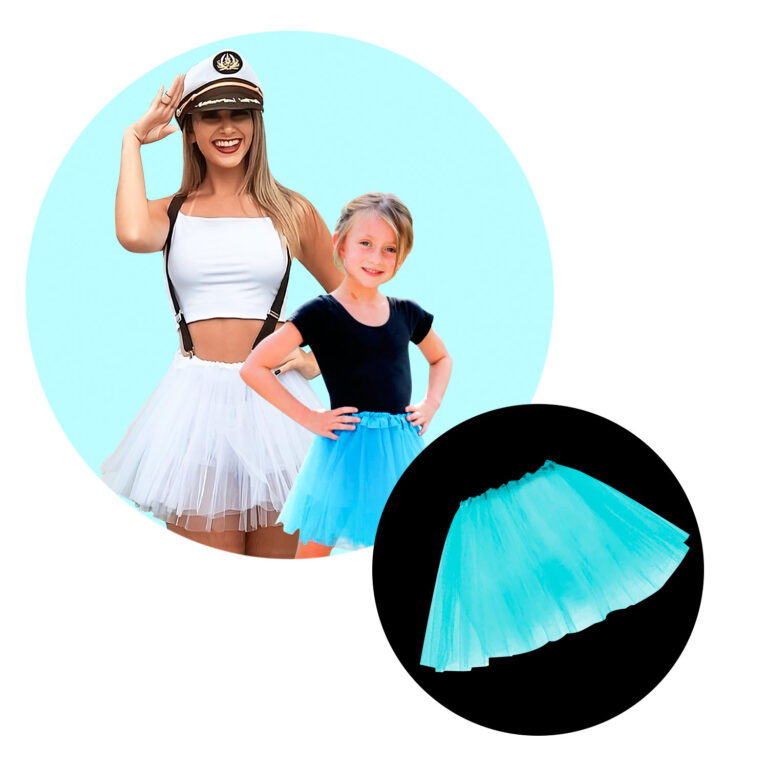 Pollera-Celeste-Sinled
