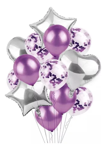 set-15-globos-violeta-plata