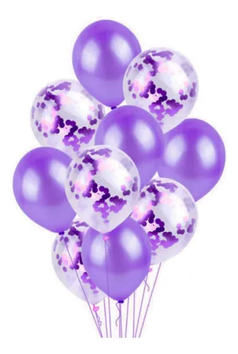 set-10-globos-violeta