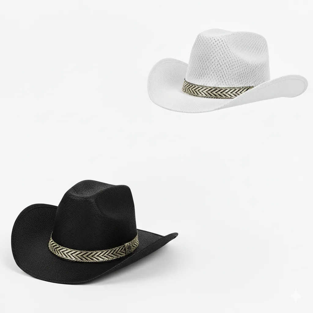 Sombrero Guapo Vaquero Tanguero Cotillon - Imagen 3